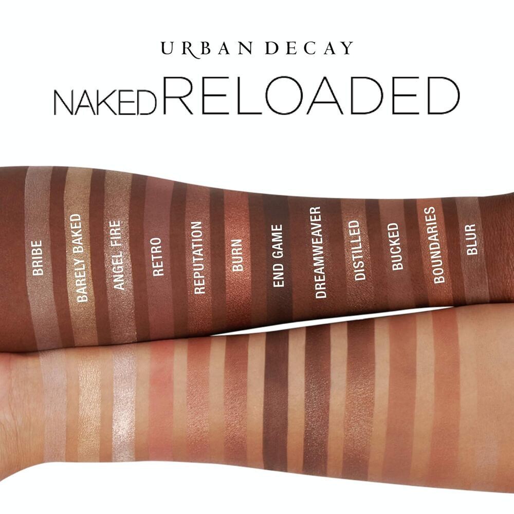 Urban Decay Naked Reloaded Eyeshadow Palette Nude Bronze Matte Shimmer - Picture 2 of 6
